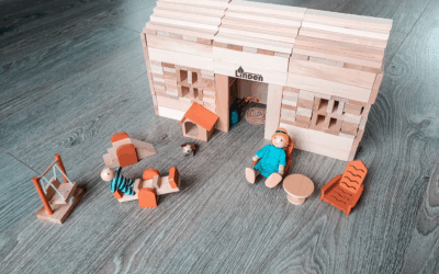 Rozwijaj kreatywność dziecka z&nbsp;drewnianymi klockami Linden